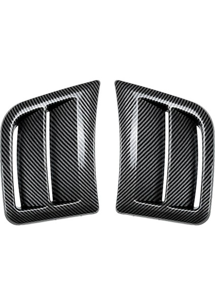 Ön Tampon Yan Hava Havalandırma Kapağı Çamurluk Emme Çerçevesi Subaru Wrx Stı 2008-2014 Aksesuarlar Karbon Fiber Desen (Yurt Dışından)