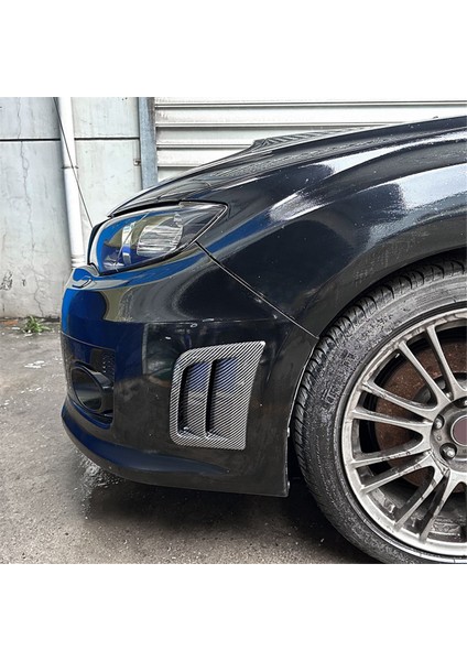 Ön Tampon Yan Hava Havalandırma Kapağı Çamurluk Emme Çerçevesi Subaru Wrx Stı 2008-2014 Aksesuarlar Karbon Fiber Desen (Yurt Dışından) indirimleri