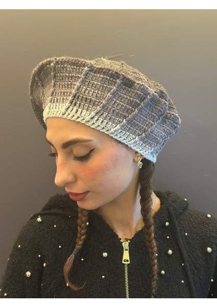 Gri Füme El Örgüsü Fransız Ressam Bere fiyatları