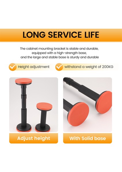 Tek Soket Yuvarlak Kafaları Destek Banyo Dolabı Kurulum Yükü Yatak Ayarlanabilir Kaldırma ve Sabitleme Aracı (Yurt Dışından) indirimleri