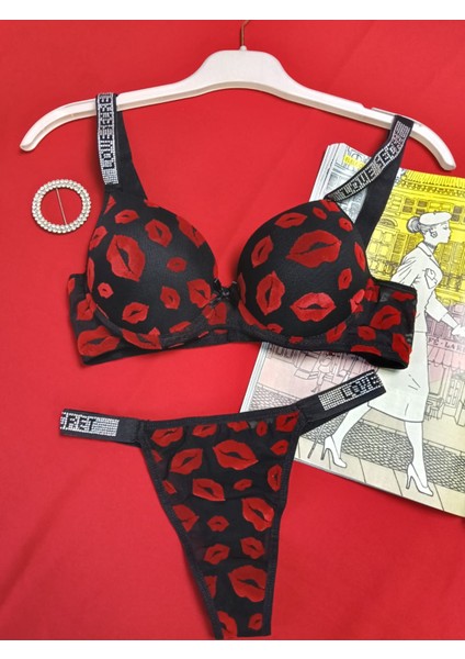 Destekli Yarım Dolgulu Love Secret Sütyen Takım