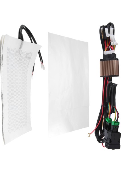 4pcs Araba Koltuğu Isıtıcı 12V Isıtmalı Koltuk Isıtma Pedleri 2 Kadranla 5 Seviye Anahtar Toyota Prado Corolla Rav4 Reiz Yaris (Yurt Dışından) fiyatları