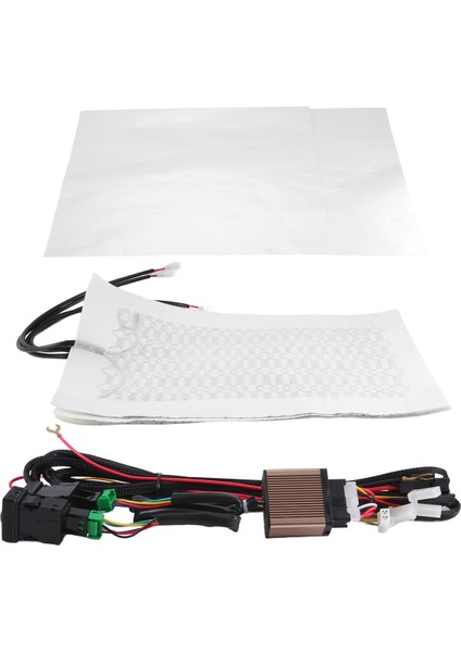 4pcs Araba Koltuğu Isıtıcı 12V Isıtmalı Koltuk Isıtma Pedleri 2 Kadranla 5 Seviye Anahtar Toyota Prado Corolla Rav4 Reiz Yaris (Yurt Dışından) modelleri