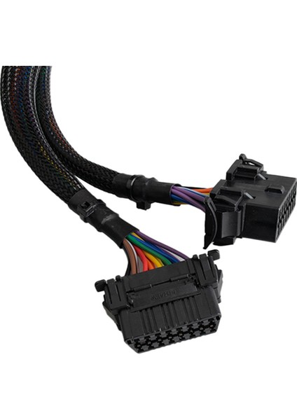 16PIN Obd2 Erkek Ila Çift Kadın Dönüştürülmüş Kablo Obd2 Y-Cable Car Teşhis Araç Obd2 Otomatik Takım Konnektörü (Yurt Dışından) fırsatları