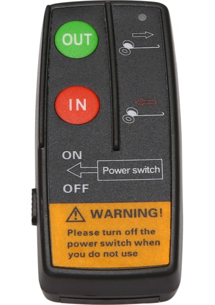 24V 50FT Otomatik Kablosuz Konsol Vinç Araç Atv Suv Kamyonu Için Uzaktan Kumandalı Araba Kılavuzu Verici Düğme Konsolu (Yurt Dışından) fiyatları