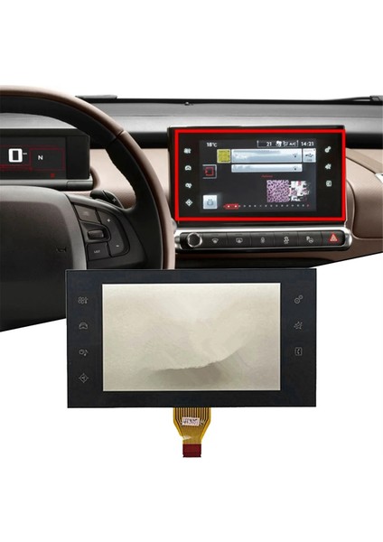 Citroen C4 Cactus 2014-2018 Için Araba Monitörü Dokunmatik Ekran LCD Ekran (Yurt Dışından) fırsatları