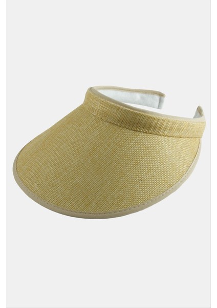 Allzey Kasketli Hasır Tennis Şapkası-Bej fiyatları