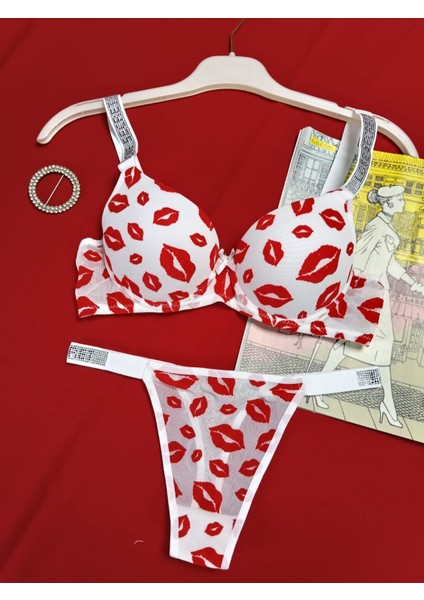 Destekli Yarım Dolgulu Love Secret Sütyen Takım