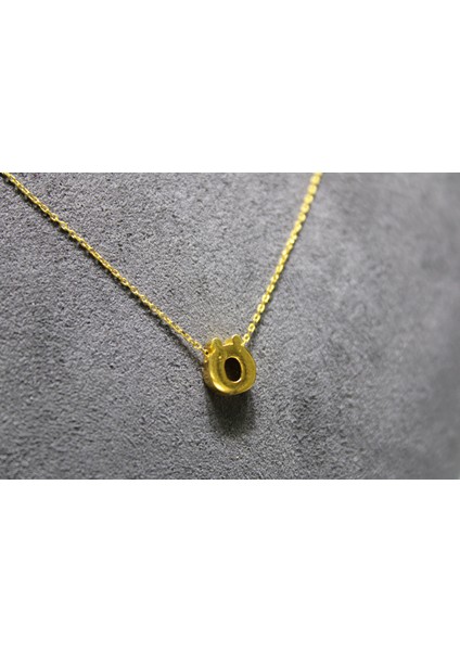 14 Ayar Altın Ö Harfi Kolye Zinciriyle Beraber fiyatları