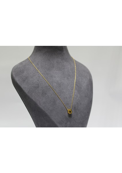 14 Ayar Altın Ö Harfi Kolye Zinciriyle Beraber fırsatları