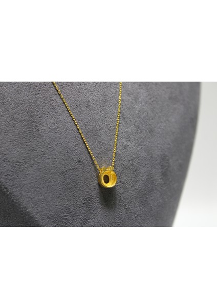 14 Ayar Altın Ö Harfi Kolye Zinciriyle Beraber indirimleri