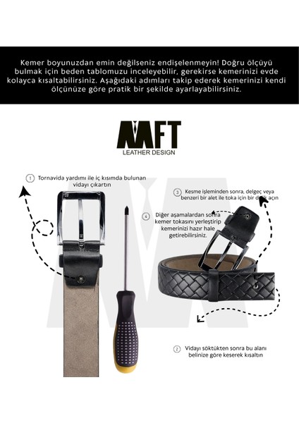 Hakiki Deri Kemer - Kahve, 4 Cm, Çift Dikiş Desen | Crazy 8586 modelleri