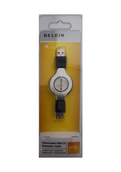 Belkin USB 1m Makaralı Siyah Uzatma Kablosu fiyatları