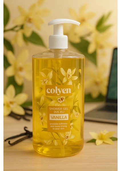 Vanilya Aromalı Duş Jeli 1000 ml