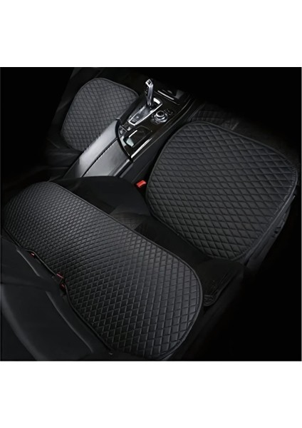Honda Civic Uyumlu Deri Kapitone Koltuk Minderi Koruma Kılıfı – 3’lü Set modelleri
