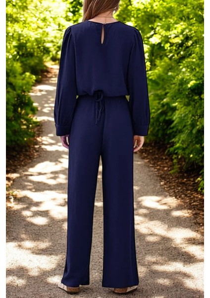 Yazlık Balon Kol Rahat Keten Takım modelleri