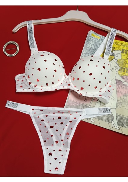 Destekli Yarım Dolgulu Love Secret Sütyen Takım