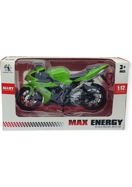 1:12 Ölçekli Model Motosiklet - Ducati - HX794-1- Yeşil (Lisinya) modelleri