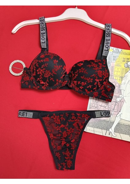 Destekli Yarım Dolgulu Love Secret Sütyen Takım