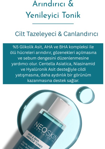 Aha & Bha Miracle Toner - Aha & Bha Temizleyici Tonik fiyatları