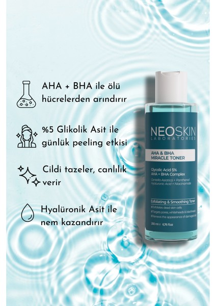 Aha & Bha Miracle Toner - Aha & Bha Temizleyici Tonik fırsatları