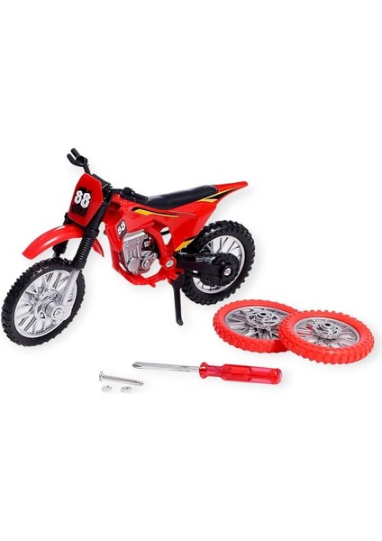 1:18 Ölçekli Model Motosiklet - DS928 - Kırmızı (Lisinya) fiyatları