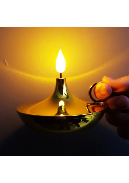 Dekoratif Gold Pilli Mum - Lisinya fiyatları