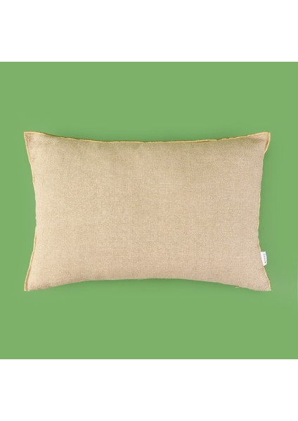 Soft Thiny Kırlent - Bej - 35X55 cm