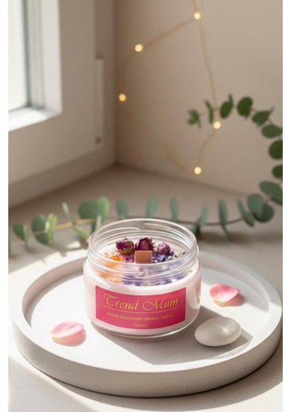 Fransız Lavantalı Dingiinlik ve Huzur Ritüel Lavanta Kokulu Mum fiyatları