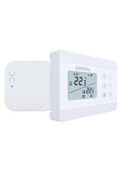 HT300S RF Kablosuz Oda Termostatı Gelişmiş TPI Teknolojisi ile %35 Enerji Tasarrufu