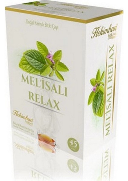 Relax Melisalı Karışık Çay 45'li Süzen Poşet 2 Adet