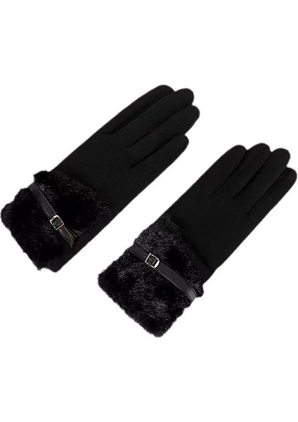 Kış Modası Sıcak Dış Mekan Elnleri Geçirmez Soğuğa Dalı Kadın Elnleri (Yurt Dışından)