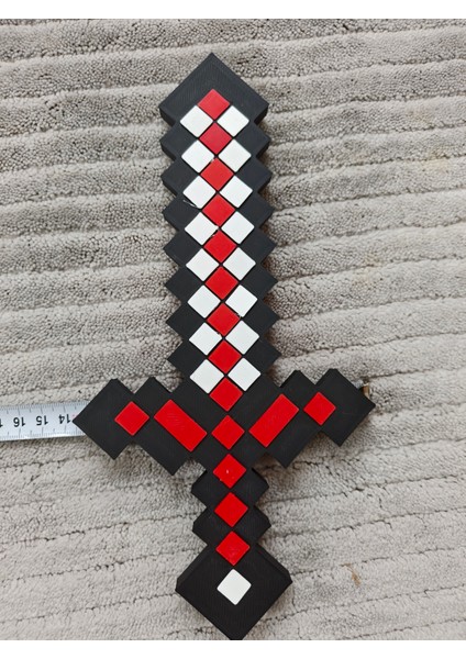 28Cm Minecraft Kılıç Orijinal Boyut, Minecraft Kılıç, Dekoratif Kılıç Figürü, Minecraft Biblo