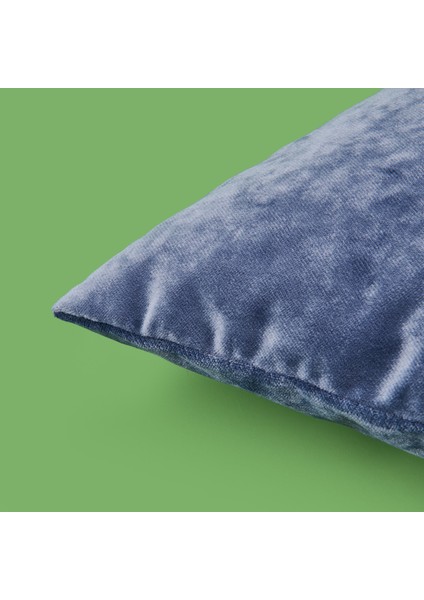 Soft Shiney Kırlent - Mavi - 40X40 cm modelleri