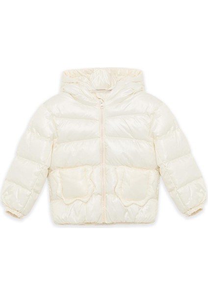 Bg Store Kız Bebek Ekru Mont