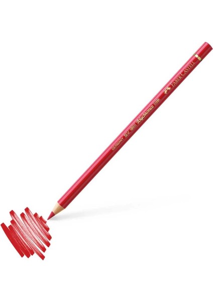 Polychromos Artist Kuru Boya Kalemi 219 Deep Scarlet Red (Erguvan Kırmızısı-Koyu)