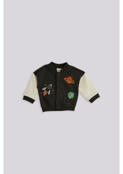 Bg Store Erkek Bebek Antrasit Eşofman Üstü