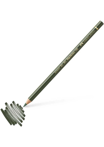 Polychromos Artist Kuru Boya Kalemi 174 Chromium Green Opaque (Mat Krom Oksit Yeşili)