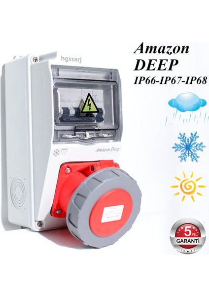 ''Amazon Deep'' Elektrikli Araç Kombinasyon Kutusu, V i k o/P a n a s o n i c Marka Sigorta Grubu modelleri