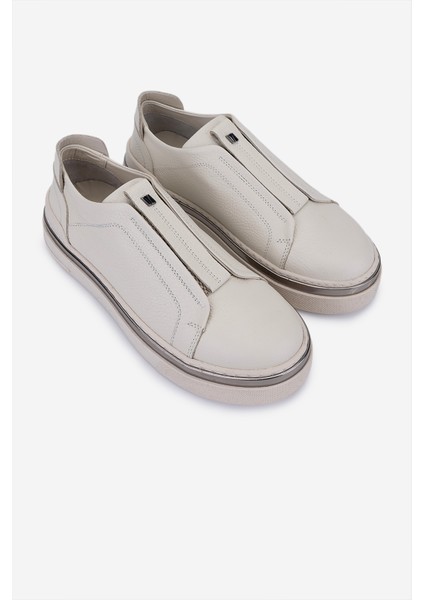 Kadın Hakiki Deri Kırık Beyaz Sneakers & Spor Ayakkabı 1116 410 Bn Ayk SK25-26 Off Whıte Fltr fiyatları