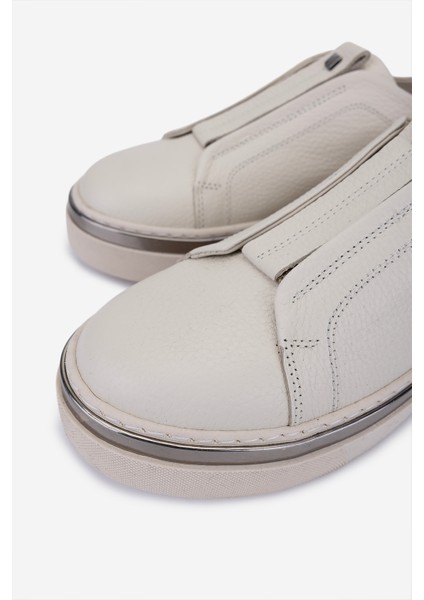 Kadın Hakiki Deri Kırık Beyaz Sneakers & Spor Ayakkabı 1116 410 Bn Ayk SK25-26 Off Whıte Fltr modelleri
