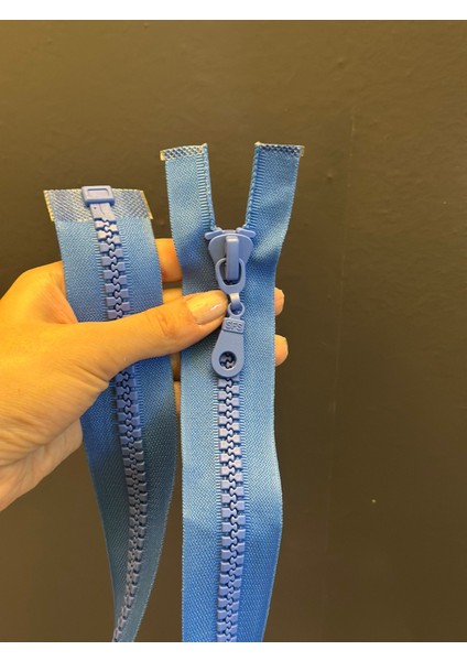 Mavi Iri Dişli Fermuar 50X4 cm fiyatları