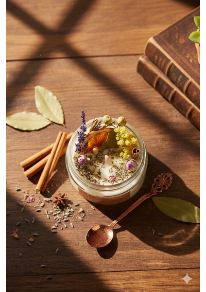 Bolluk ve Bereket Tütsü Mumu , Ylang Ylang ve Lavanta Kokulu Tütsü Mum