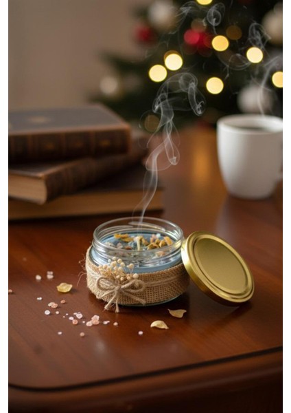 İskandinav Tasrımlı Adaçaylı Sandal Ağacı Kokulu Mum fiyatları