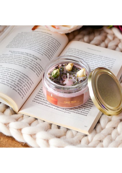 Arınma Ritüeli Lavanta Kokulu ve Üzerlik Tohumlu Arınma Mumu, Kokulu MUm , Hediyelik Mum indirimleri