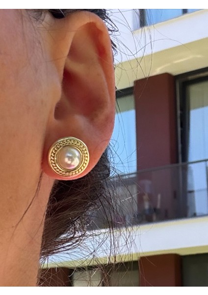 Incili Top Küpe modelleri