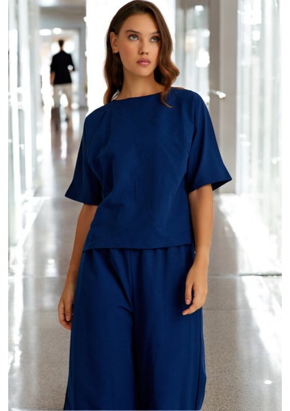 Yazlık Kısa Kollu Alt Üst Keten Takım indirimleri