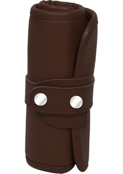 Suni Deri 36 Gözlü Rulo Kalemlik Kahverengi fırsatları