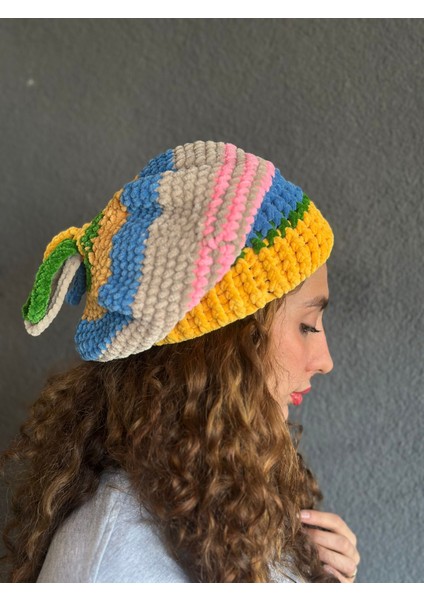 El Örgüsü Kadife Kadın Bere fiyatları