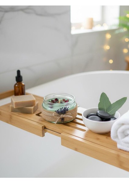 İskandinav Tasarımlı Terapi ve Çakra Mumu Gül Kokulu Mum fiyatları